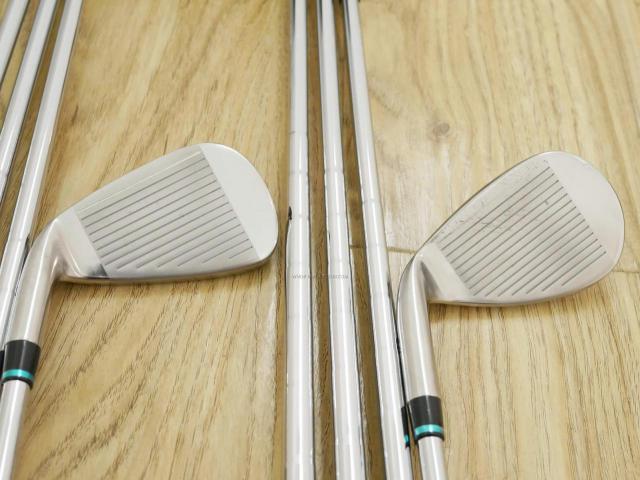 Iron set : Kasco : ชุดเหล็ก Kasco D-Max AR (ใบใหญ่หน้าเด้ง ไกล) มีเหล็ก 5-Pw,Aw,Sw (8 ชิ้น) ก้านเหล็ก NS Pro 950 Flex S