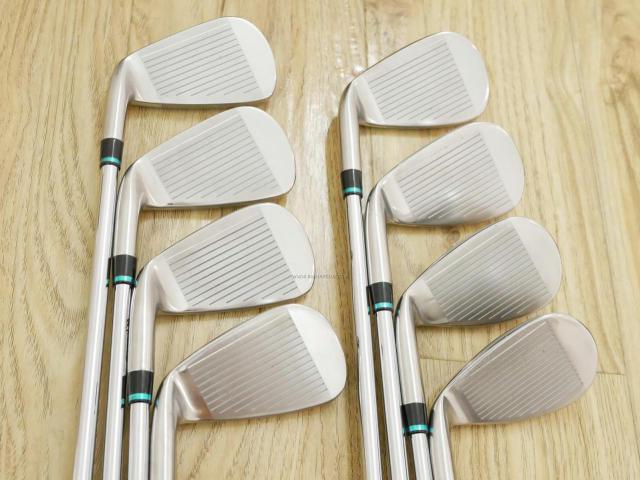 Iron set : Kasco : ชุดเหล็ก Kasco D-Max AR (ใบใหญ่หน้าเด้ง ไกล) มีเหล็ก 5-Pw,Aw,Sw (8 ชิ้น) ก้านเหล็ก NS Pro 950 Flex S