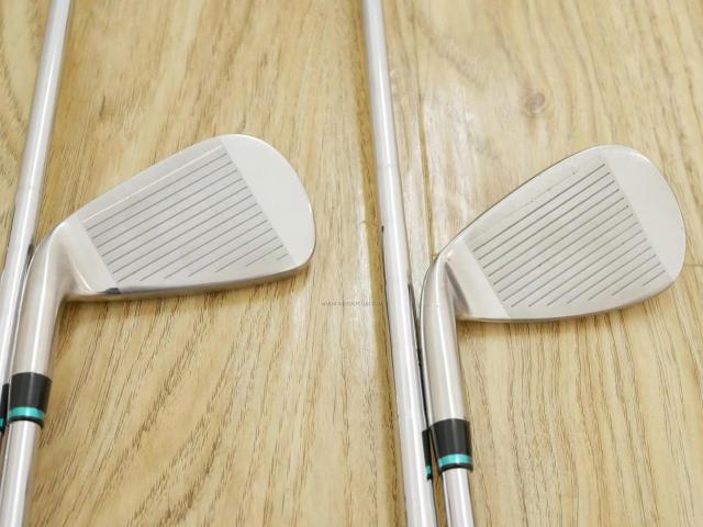 Iron set : Kasco : ชุดเหล็ก Kasco D-Max AR (ใบใหญ่หน้าเด้ง ไกล) มีเหล็ก 5-Pw,Aw,Sw (8 ชิ้น) ก้านเหล็ก NS Pro 950 Flex S