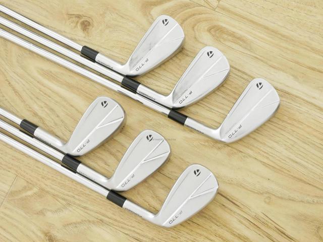 Iron set : Taylormade : ชุดเหล็ก Taylormade P770 Forged (รุ่นปี 2023 นุ่ม แน่น)  มีเหล็ก 5-Pw (6 ชิ้น) ก้านเหล็ก Dynamic Gold EX Weight Lock Tour Issue S200