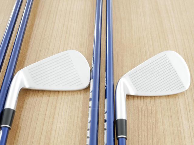 Iron set : Other Brand : ชุดเหล็ก Srixon ZX4 Face Forged (รุ่นปี 2021 ตีง่าย ไกล) มีเหล็ก 5-Pw (6 ชิ้น) ก้านกราไฟต์ Mitsubishi Diamana ZX 60 Flex S