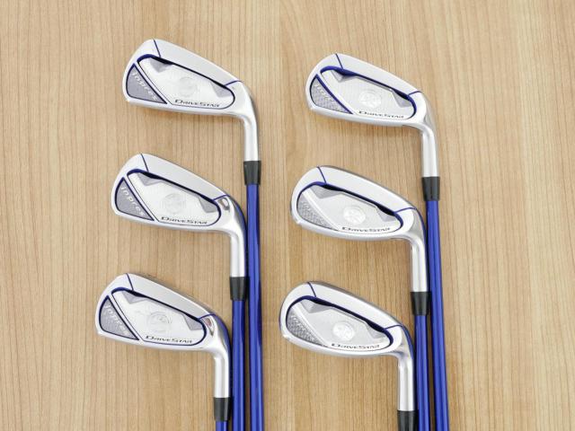 Iron set : Yamaha : ชุดเหล็ก Yamaha Inpres DriveStar (ออกปี 2023 ตีไกลที่สุด ไกลกว่าเหล็กทั่วไป 2 เบอร์ หน้าเด้งมากๆ) มีเหล็ก 7-Pw,Aw,As (6 ชิ้น) ก้านกราไฟต์ Fujikura Speeder NX M423i Flex R