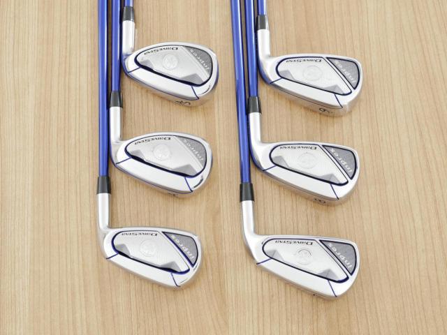 Iron set : Yamaha : ชุดเหล็ก Yamaha Inpres DriveStar (ออกปี 2023 ตีไกลที่สุด ไกลกว่าเหล็กทั่วไป 2 เบอร์ หน้าเด้งมากๆ) มีเหล็ก 7-Pw,Aw,As (6 ชิ้น) ก้านกราไฟต์ Fujikura Speeder NX M423i Flex R