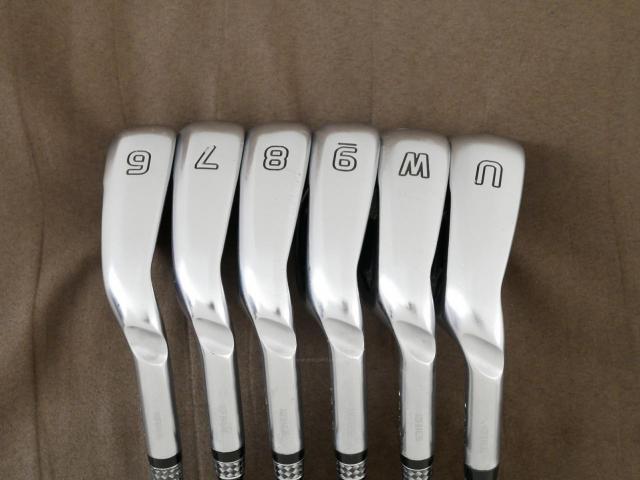 Iron set : Ping : ชุดเหล็ก Ping G410 (รุ่นปี 2019 Japan Spec. ใบใหญ่ ง่าย ไกล) มีเหล็ก 6-Pw,Aw (6 ชิ้น) ก้านกราไฟต์ Ping ALTA J CB Flex S
