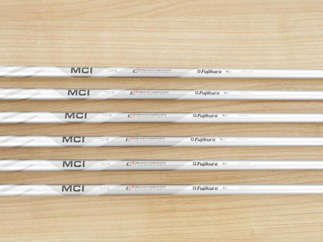 Iron set : Mizuno : ชุดเหล็ก Mizuno Pro 225 Forged (ปี 2023 นุ่ม แน่น ระยะดี) มีเหล็ก 5-Pw (6 ชิ้น) ก้านกราไฟต์ Fujikura MCI 70 Flex S