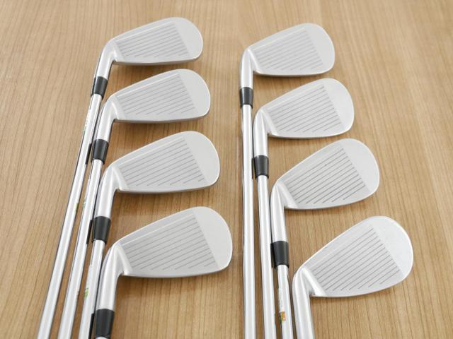 Iron set : Bridgestone : ชุดเหล็ก Bridgestone JGR Hybrid Forged (ตีไกลกว่าตัวอื่น 2 เบอร์) มีเหล็ก 5-P1,P2,Aw (8 ชิ้น) ก้านเหล็ก NS Pro ZELOS 8 Flex R