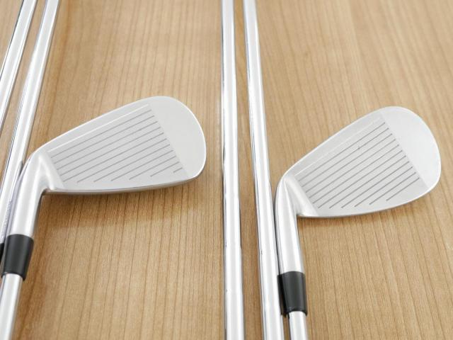 Iron set : Bridgestone : ชุดเหล็ก Bridgestone JGR Hybrid Forged (ตีไกลกว่าตัวอื่น 2 เบอร์) มีเหล็ก 5-P1,P2,Aw (8 ชิ้น) ก้านเหล็ก NS Pro ZELOS 8 Flex R