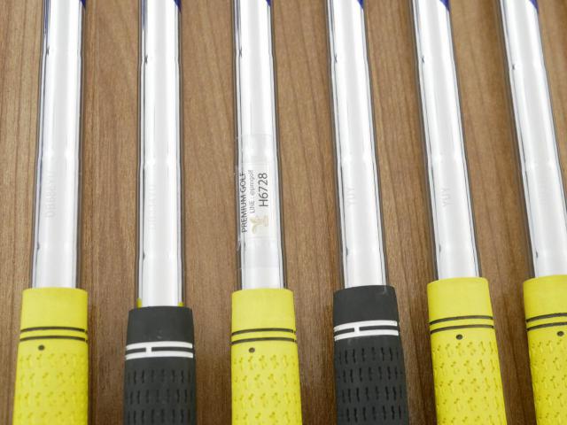 Iron set : Bridgestone : ชุดเหล็ก Bridgestone JGR Hybrid Forged (ตีไกลกว่าตัวอื่น 2 เบอร์) มีเหล็ก 5-P1,P2,Aw (8 ชิ้น) ก้านเหล็ก NS Pro ZELOS 8 Flex R