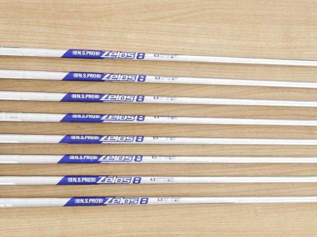 Iron set : Bridgestone : ชุดเหล็ก Bridgestone JGR Hybrid Forged (ตีไกลกว่าตัวอื่น 2 เบอร์) มีเหล็ก 5-P1,P2,Aw (8 ชิ้น) ก้านเหล็ก NS Pro ZELOS 8 Flex R