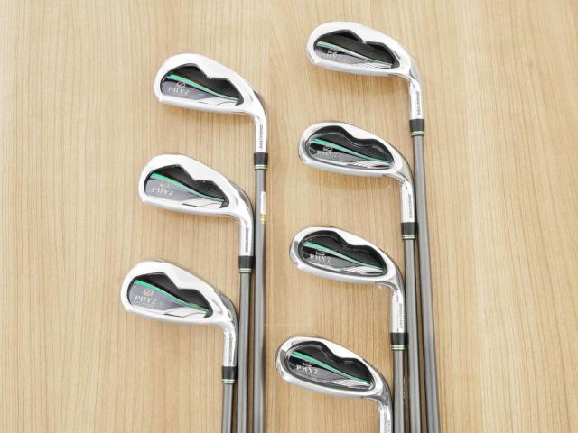 Iron set : Tourstage : ชุดเหล็ก Tourstage PHYZ (ซีรี่ย์ท๊อป ใบใหญ่ ตีง่าย ไกล) มีเหล็ก 6-Pw,Aw,Sw (7 ชิ้น) ก้านกราไฟต์ Flex R