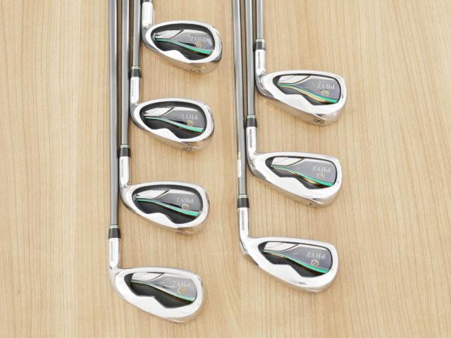 Iron set : Tourstage : ชุดเหล็ก Tourstage PHYZ (ซีรี่ย์ท๊อป ใบใหญ่ ตีง่าย ไกล) มีเหล็ก 6-Pw,Aw,Sw (7 ชิ้น) ก้านกราไฟต์ Flex R