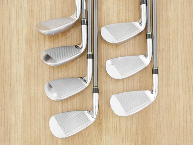 Iron set : Tourstage : ชุดเหล็ก Tourstage PHYZ (ซีรี่ย์ท๊อป ใบใหญ่ ตีง่าย ไกล) มีเหล็ก 6-Pw,Aw,Sw (7 ชิ้น) ก้านกราไฟต์ Flex R