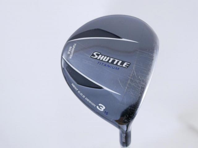 Fairway Wood : Maruman : **มีบุบ** หัวไม้ 3 Maruman Shuttle Titanium (ปี 2016) Loft 15 Flex R