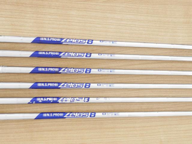 Iron set : Callaway : ชุดเหล็ก Callaway APEX Forged (รุ่นปี 2022) มีเหล็ก 5-Pw (6 ชิ้น) ก้านเหล็ก NS Pro ZELOS 8 Flex R