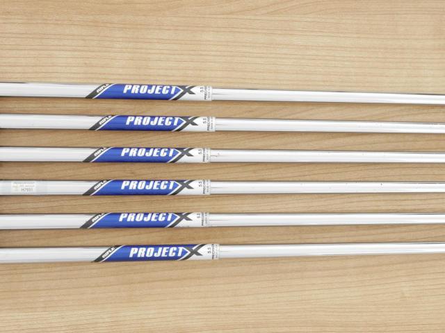 Iron set : Callaway : ชุดเหล็ก Callaway APEX TCB Forged (รุ่นปี 2022) มีเหล็ก 5-Pw (6 ชิ้น) ก้านเหล็ก Project X 5.5 Flex S