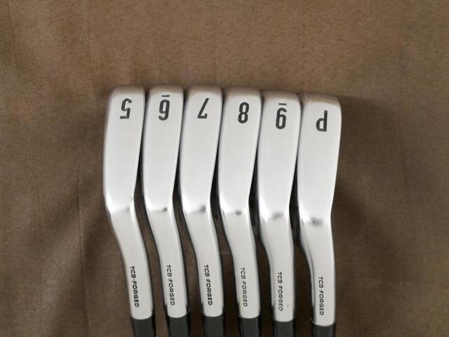Iron set : Callaway : ชุดเหล็ก Callaway APEX TCB Forged (รุ่นปี 2022) มีเหล็ก 5-Pw (6 ชิ้น) ก้านเหล็ก Project X 5.5 Flex S