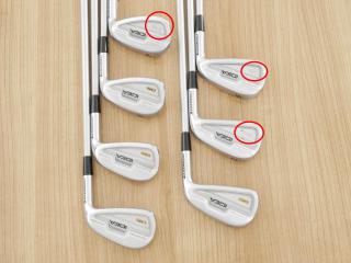 Iron set : Other Brand : **มีตำหนิ**ชุดเหล็ก Adams IDEA CMB Forged มีเหล็ก 4-Pw (7 ชิ้น)  ก้านเหล็ก KBS Tour C-Taper 120 Flex S