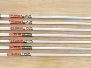 Iron set : Other Brand : **มีตำหนิ**ชุดเหล็ก Adams IDEA CMB Forged มีเหล็ก 4-Pw (7 ชิ้น)  ก้านเหล็ก KBS Tour C-Taper 120 Flex S