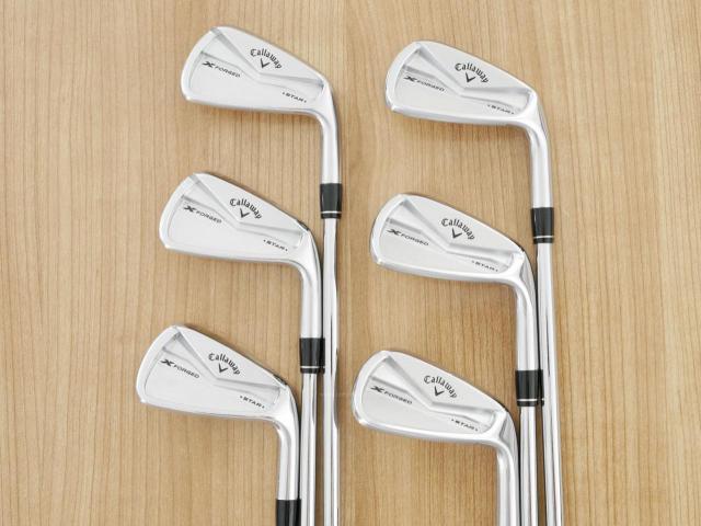 Iron set : Callaway : ชุดเหล็ก Callaway X Forged Star (ออกปี 2024) มีเหล็ก 5-Pw (6 ชิ้น) ก้านเหล็ก NS Pro Modus 105 Flex S