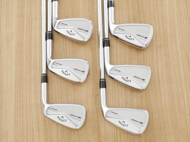Iron set : Callaway : ชุดเหล็ก Callaway X Forged Star (ออกปี 2024) มีเหล็ก 5-Pw (6 ชิ้น) ก้านเหล็ก NS Pro Modus 105 Flex S