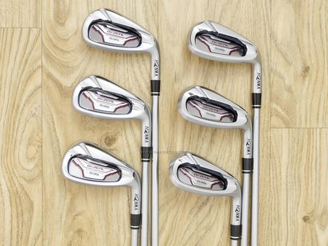 Iron set : Honma : ชุดเหล็ก Honma Bezeal 535 (ปี 2019 รุ่นนี้ใบใหญ่ที่สุดของ Honma) มีเหล็ก 6-11 (6 ชิ้น เทียบเท่า 5-Pw)  ก้านกราไฟต์ Honma Vizard 48 Flex SR