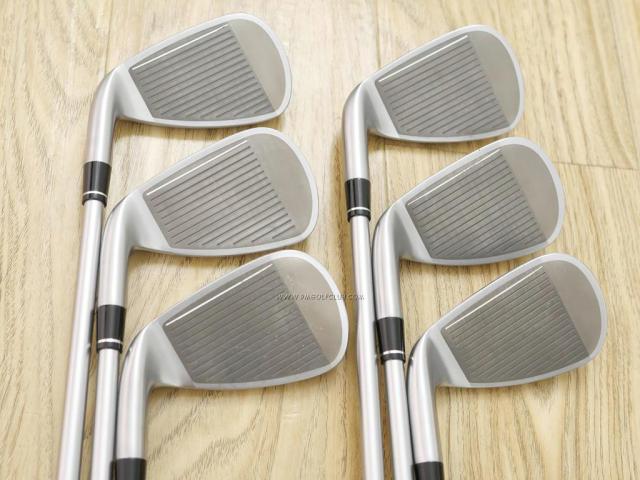 Iron set : Honma : ชุดเหล็ก Honma Bezeal 535 (ปี 2019 รุ่นนี้ใบใหญ่ที่สุดของ Honma) มีเหล็ก 6-11 (6 ชิ้น เทียบเท่า 5-Pw)  ก้านกราไฟต์ Honma Vizard 48 Flex SR