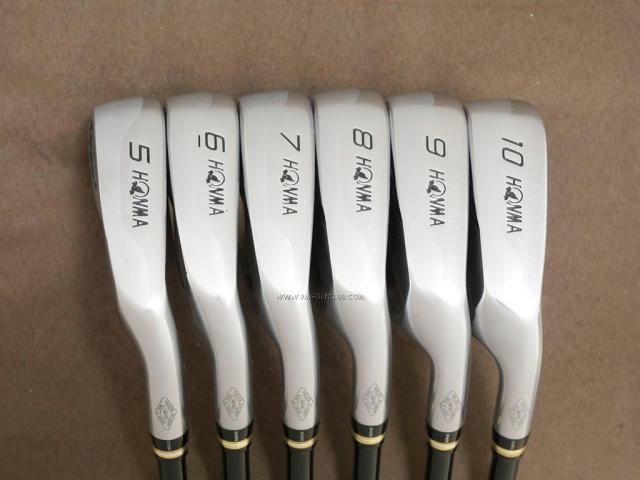 Iron set : Honma : ชุดเหล็ก Honma Beres IE-01 (เหมาะกับซีเนียร์) มีเหล็ก 5-10 (6 ชิ้น) ก้าน ARMRQ 6 (45) Flex R (2 ดาว)