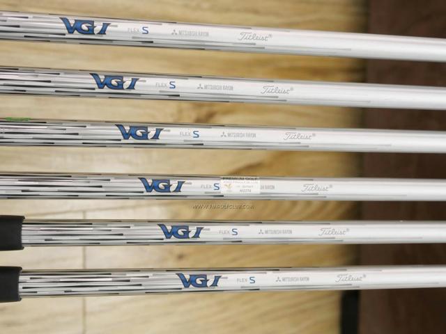 Iron set : Titleist : ชุดเหล็ก Titleist VG3 Forged (ปี 2017 Japan Spec. นุ่มแน่น) มีเหล็ก 5-Pw (6 ชิ้น) ก้านกราไฟต์ Mitsubishi Rayon VGI Flex S