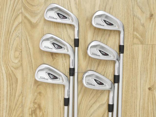 Iron set : Titleist : ชุดเหล็ก Titleist VG3 Forged (ปี 2017 Japan Spec. นุ่มแน่น) มีเหล็ก 5-Pw (6 ชิ้น) ก้านกราไฟต์ Mitsubishi Rayon VGI Flex S