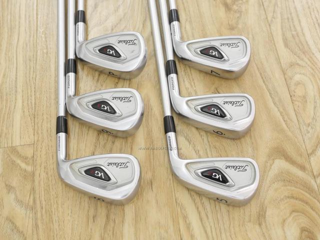 Iron set : Titleist : ชุดเหล็ก Titleist VG3 Forged (ปี 2017 Japan Spec. นุ่มแน่น) มีเหล็ก 5-Pw (6 ชิ้น) ก้านกราไฟต์ Mitsubishi Rayon VGI Flex S