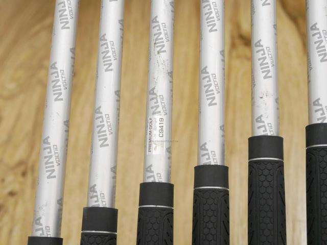 Iron set : Katana : ชุดเหล็ก Katana NINJA Hybrid Iron (รุ่นปี 2021 หน้าเด้ง ตีไกลมาก) มีเหล็ก 6-Pw,Aw,Sw (7 ชิ้น) ก้านกราไฟต์ Flex SR