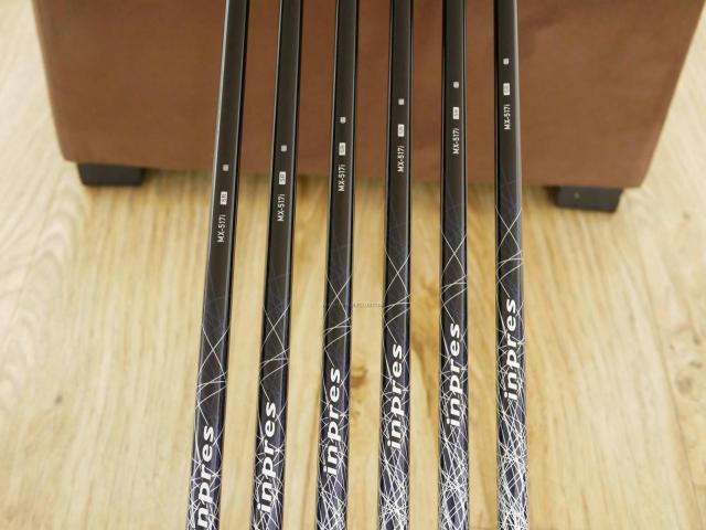 Iron set : Yamaha : ชุดเหล็ก Yamaha Inpres UD+2 (ปี 2018 ตีไกลที่สุด ไกลกว่าเหล็กทั่วไป 2 เบอร์) มีเหล็ก 6-Pw,Aw (6 ชิ้น) ก้านกราไฟต์ Flex SR
