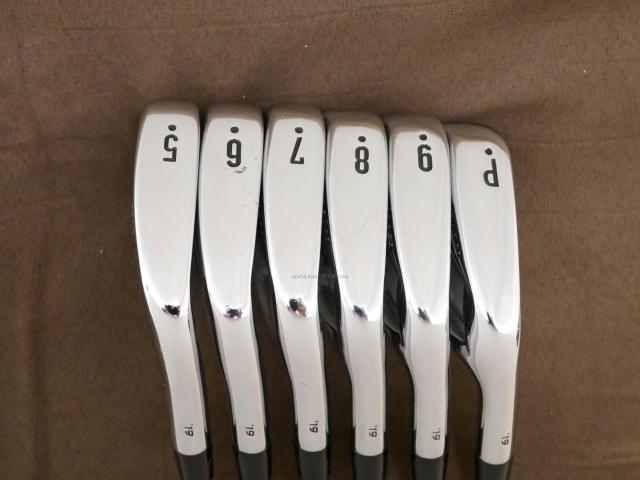 Iron set : Callaway : ชุดเหล็ก Callaway APEX Pro Forged (ออกปี 2019) มีเหล็ก 5-Pw (6 ชิ้น) ก้านเหล็ก NS Pro Modus 120 Flex S