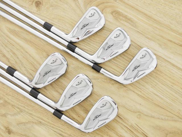 Iron set : Callaway : ชุดเหล็ก Callaway APEX Pro Forged (ออกปี 2019) มีเหล็ก 5-Pw (6 ชิ้น) ก้านเหล็ก NS Pro Modus 120 Flex S