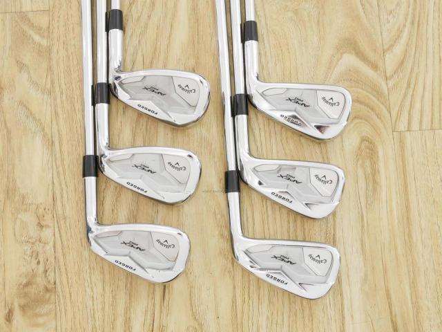 Iron set : Callaway : ชุดเหล็ก Callaway APEX Pro Forged (ออกปี 2019) มีเหล็ก 5-Pw (6 ชิ้น) ก้านเหล็ก NS Pro Modus 120 Flex S