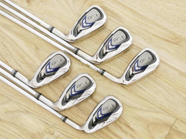 Iron set : XXIO : ชุดเหล็ก XXIO 9 (ตีง่ายมากๆ ปี 2017) มีเหล็ก 5-Pw (6 ชิ้น) ก้านเหล็ก NS Pro 890 DST Flex R