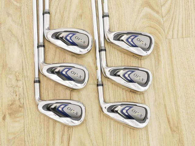 Iron set : XXIO : ชุดเหล็ก XXIO 9 (ตีง่ายมากๆ ปี 2017) มีเหล็ก 5-Pw (6 ชิ้น) ก้านเหล็ก NS Pro 890 DST Flex R