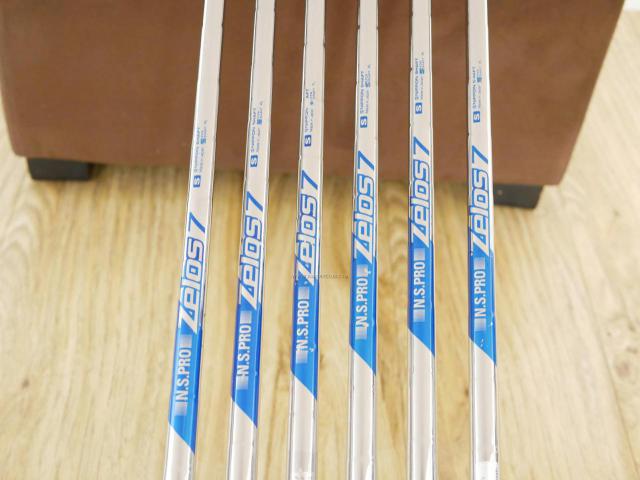 Iron set : Callaway : ชุดเหล็ก Callaway Rogue Star CF18 (ออกปี 2018 ตีง่าย ไกลมากๆ) มีเหล็ก 6-Pw,Aw (6 ชิ้น) ก้านเหล็ก NS Pro ZELOS 7 Flex S