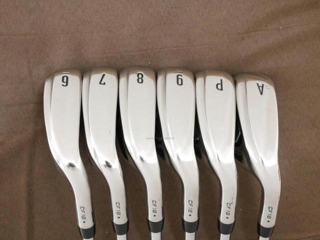 Iron set : Callaway : ชุดเหล็ก Callaway Rogue Star CF18 (ออกปี 2018 ตีง่าย ไกลมากๆ) มีเหล็ก 6-Pw,Aw (6 ชิ้น) ก้านเหล็ก NS Pro ZELOS 7 Flex S
