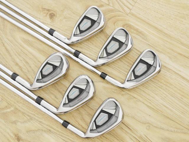 Iron set : Callaway : ชุดเหล็ก Callaway Rogue Star CF18 (ออกปี 2018 ตีง่าย ไกลมากๆ) มีเหล็ก 6-Pw,Aw (6 ชิ้น) ก้านเหล็ก NS Pro ZELOS 7 Flex S