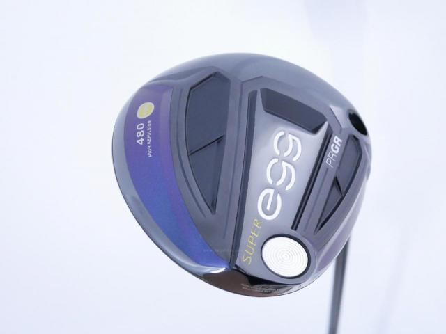 Driver : PRGR : ไดรเวอร์ PRGR Super EGG 480cc. (ปี 2021 หน้าเด้งเกินกฏ ตีไกลมาก) Loft 10.5 Flex SR (M-40)