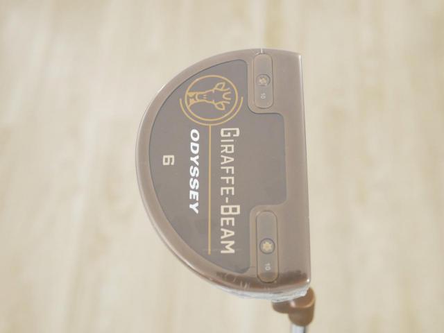 Putter : All : **ของใหม่ ยังไม่แกะพลาสติก** พัตเตอร์ Odyssey GIRAFFE-BEAM 6 (ออกปี 2024) ก้าน Stroke LAB SL 90 ยาว 34 นิ้ว