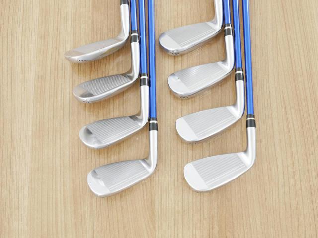 Iron set : Yamaha : ชุดเหล็ก Yamaha Inpres UD+2 (ปี 2018 ตีไกลที่สุด ไกลกว่าเหล็กทั่วไป 2 เบอร์) มีเหล็ก 6-Pw,Aw,As,Sw (8 ชิ้น) ก้านกราไฟต์ Flex SR
