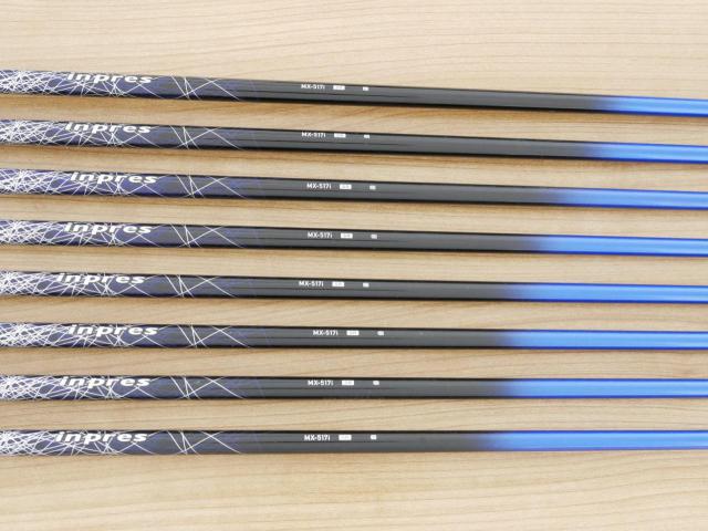 Iron set : Yamaha : ชุดเหล็ก Yamaha Inpres UD+2 (ปี 2018 ตีไกลที่สุด ไกลกว่าเหล็กทั่วไป 2 เบอร์) มีเหล็ก 6-Pw,Aw,As,Sw (8 ชิ้น) ก้านกราไฟต์ Flex SR