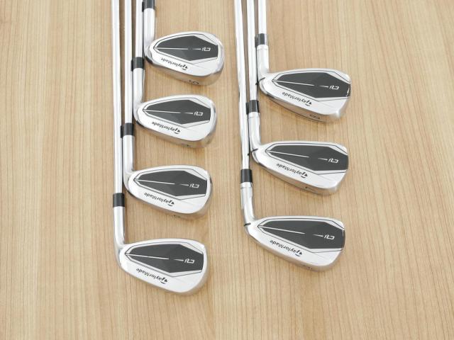 Iron set : Taylormade : ชุดเหล็ก Taylormade Qi (รุ่นล่าสุด ออกปี 2024 Japan Spec.) มีเหล็ก 6-Pw,Aw,Sw (7 ชิ้น) ก้านเหล็ก NS Pro 820GH Flex R