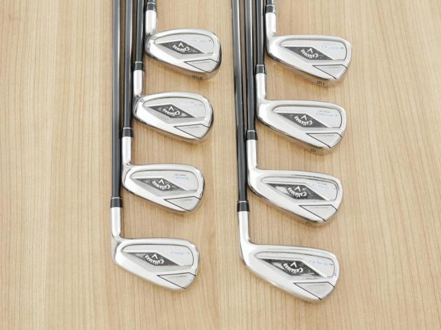 Iron set : Callaway : ชุดเหล็ก Callaway Paradym Ai Smoke Max Fast (ออกปี 2024 ตีง่ายมาก ไกล Japan Spec.) มีเหล็ก 6-Pw,Aw,Gw,Sw (8 ชิ้น) ก้านกราไฟต์ Fujikura TENSEI 40 Flex R