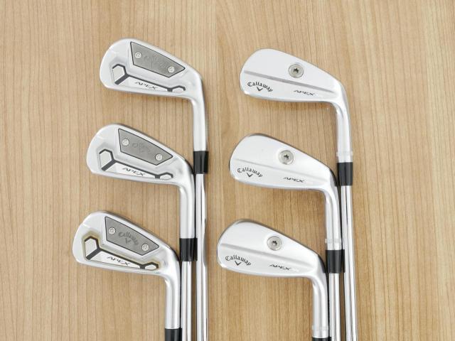 Iron set : Callaway : ชุดเหล็ก Callaway APEX TCB Combo Forged (รุ่นปี 2022) มีเหล็ก 5-Pw (6 ชิ้น) ก้านเหล็ก KBS Tour 120 Flex S