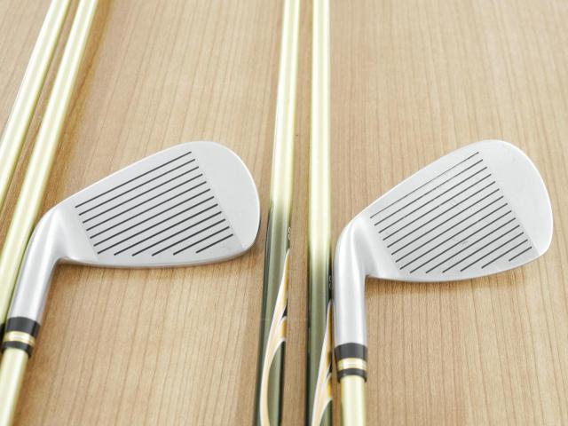 Iron set : Honma : ชุดเหล็ก Honma Beres IS-05 Forged (ปี 2017) มีเหล็ก 6-11 (6 ชิ้น ระยะเทียบเท่า 5-Pw ของรุ่นอื่นๆ) ก้าน ARMRQ ∞ (48) Flex SR (2 ดาว)