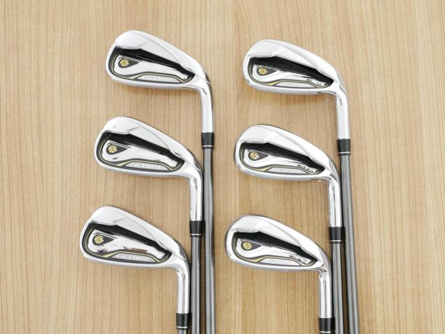 Iron set : Taylormade : ชุดเหล็ก Taylormade Gloire (รุ่นท๊อปสุด Japan Spec. ใบใหญ่ ตีง่าย ไกล) มีเหล็ก 5-Pw (6 ชิ้น) ก้านกราไฟต์ Flex R