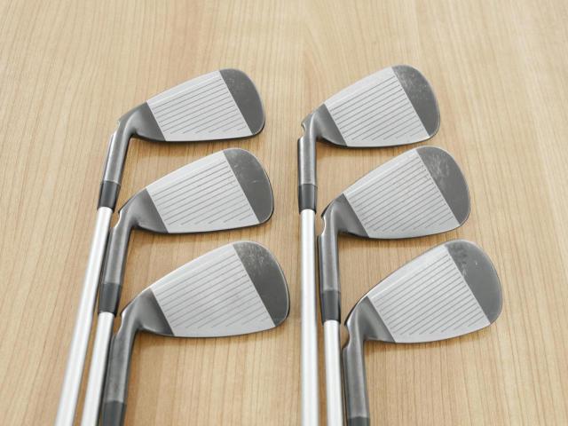 Iron set : Ping : ชุดเหล็ก Ping G710 (ปี 2021 Japan Spec. ใบใหญ่ ง่ายที่สุด ไกลที่สุดของ Ping) มีเหล็ก 6-Pw,Aw (6 ชิ้น) ก้านกราไฟต์ Fujikura MCI 80 Flex R